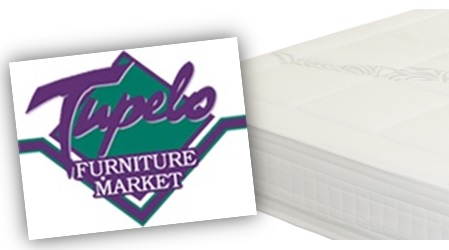 tupelo logo, mattress