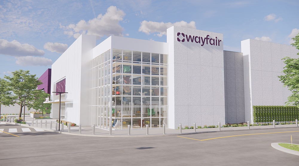 Online heavyweight Wayfair expects to have a large-scale store open in the Chicago area in 2024.